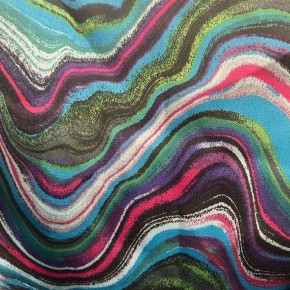 Just Polly bandana shirt. Multicolor chain straps - Picture 5 of 5